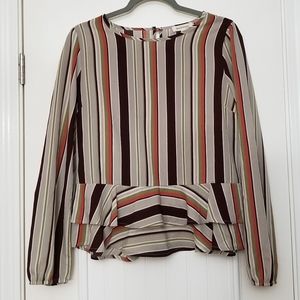 Monteau Striped Top